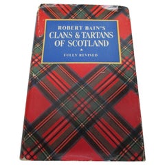 Antique Book by Robert Bain's Titled Clans and Tartans of Scotland
