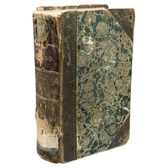 Antique Book, Dante's Inferno, Italian Language, Divine Comedy, Georgian, 1816