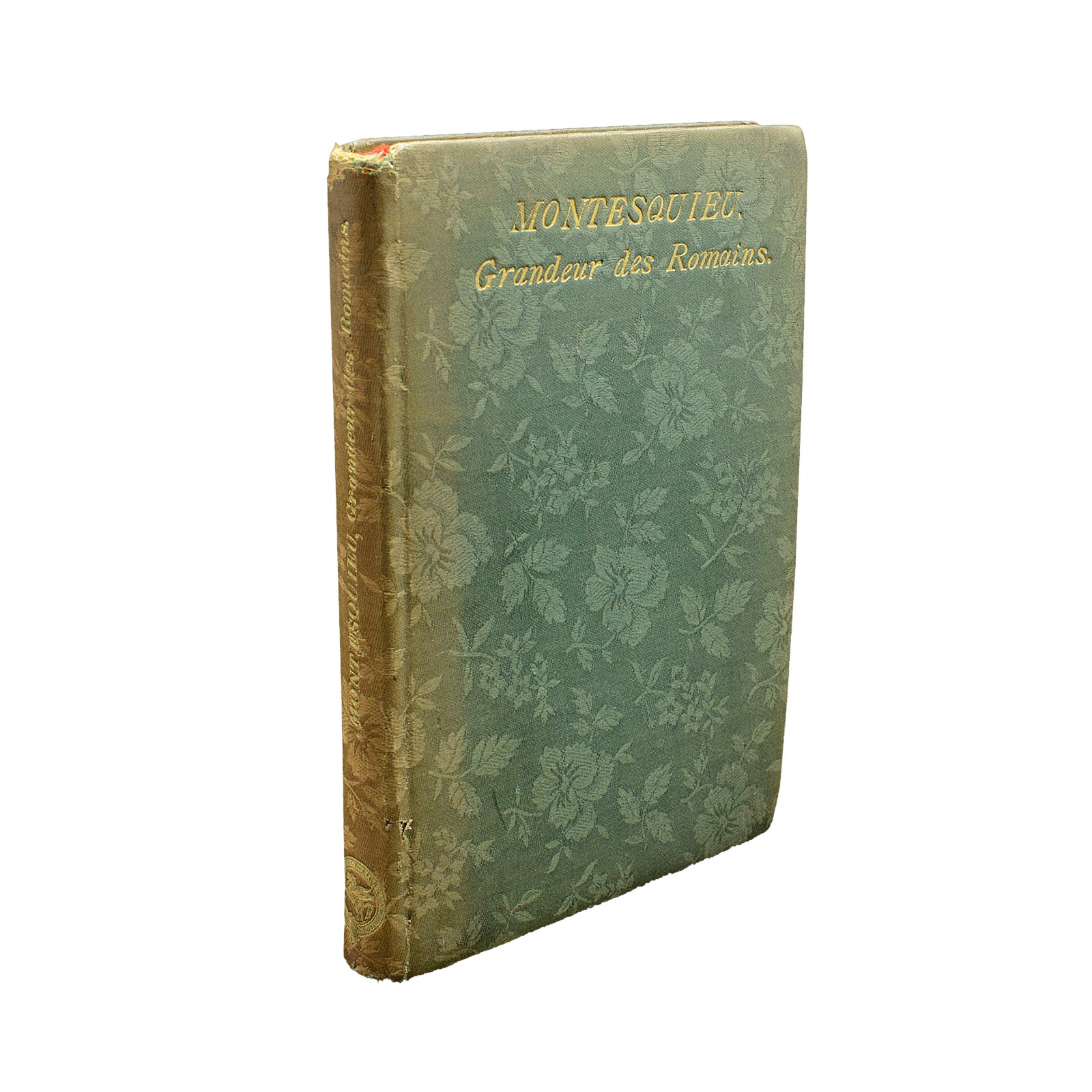 Libro antico Grandeur Des Romains, Montesquieu, lingua francese, metà dell'epoca vittoriana in vendita