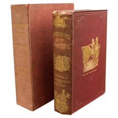 Antikes Buch in Etui, Hillingdon Hall or the Cockney Squire, englisch, viktorianisch, viktorianisch