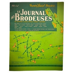Antikes Buch – Le Journal des Brodeuses, Sonderausgabe März – 2Y134