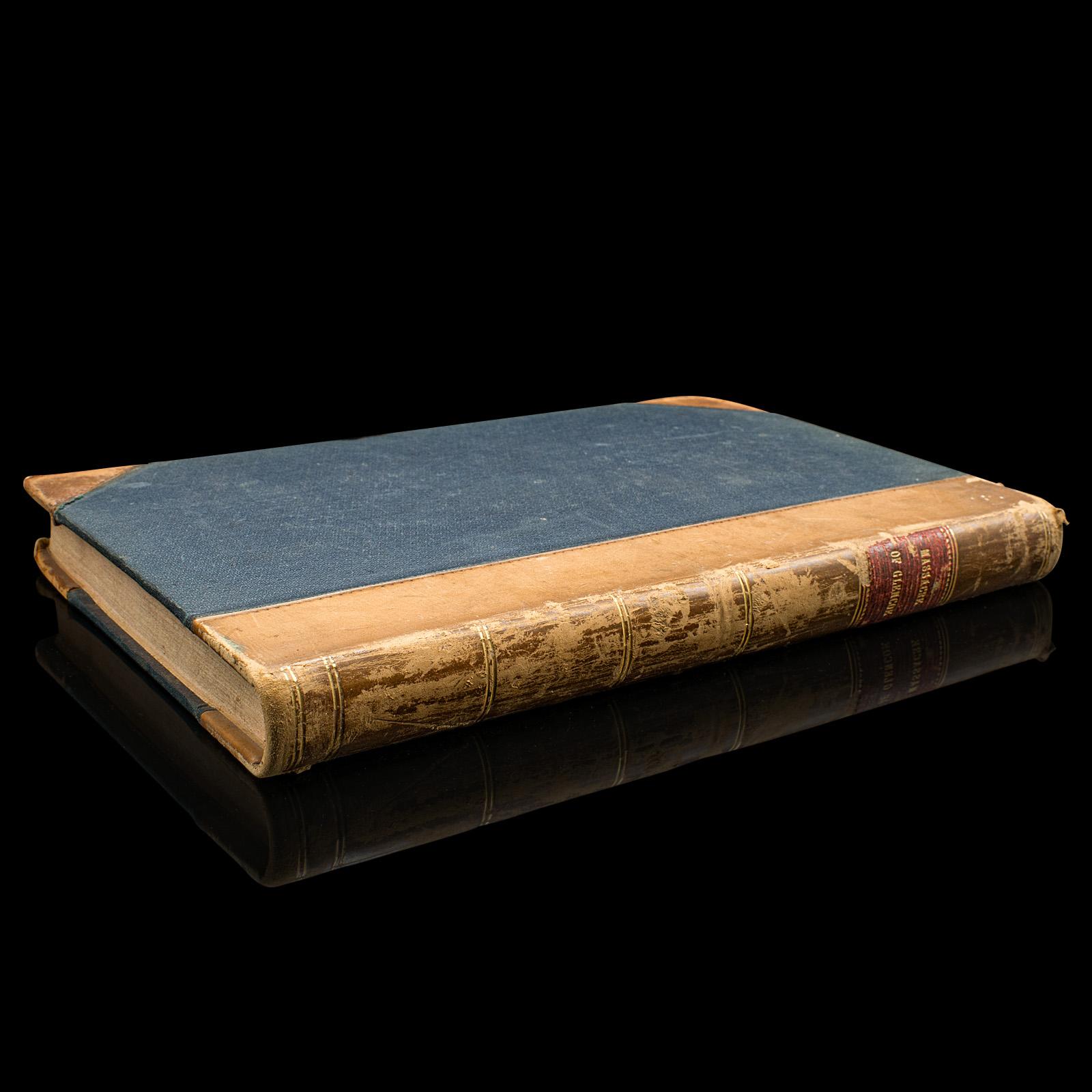 Our Stock # 24247

This is an antique book, Massacre of Glencoe by George W M Reynolds. An English language, bound novel, dating to the Victorian period, circa 1860.

A prolific writer, George William MacArthur Reynolds (1814 - 1879) released over