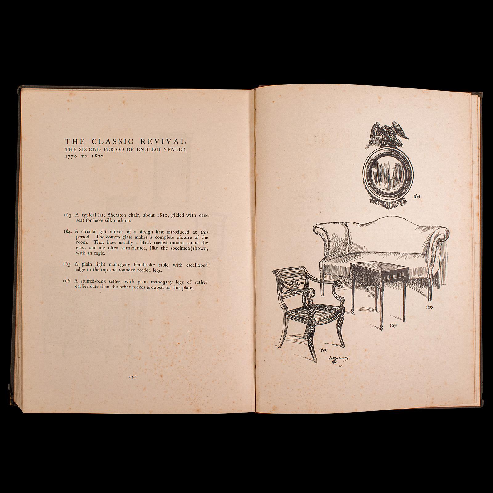 Livre ancien, « Old English Furniture, Illustrated, Reference, Édouardien, C.1910 en vente 6