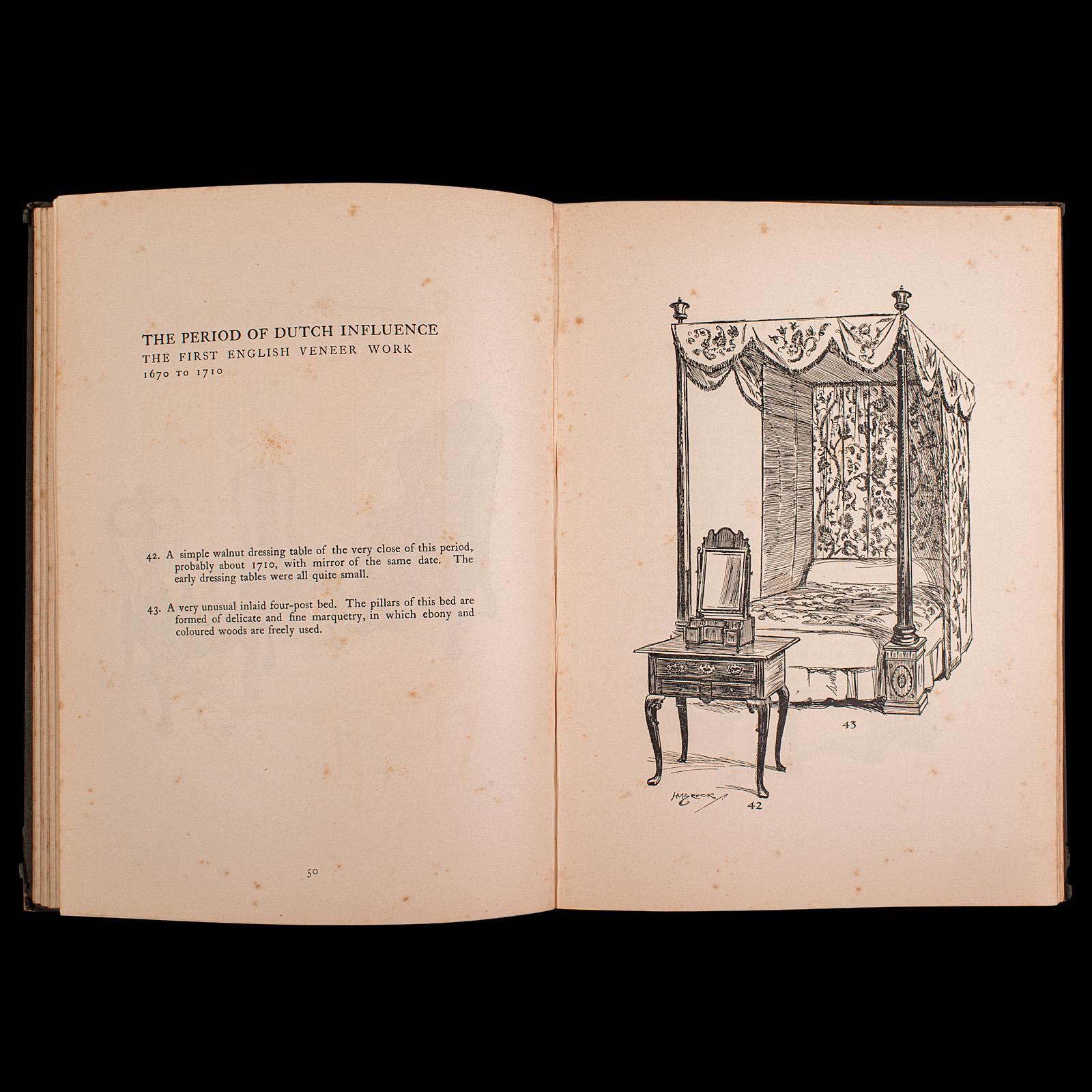 Livre ancien, « Old English Furniture, Illustrated, Reference, Édouardien, C.1910 en vente 1