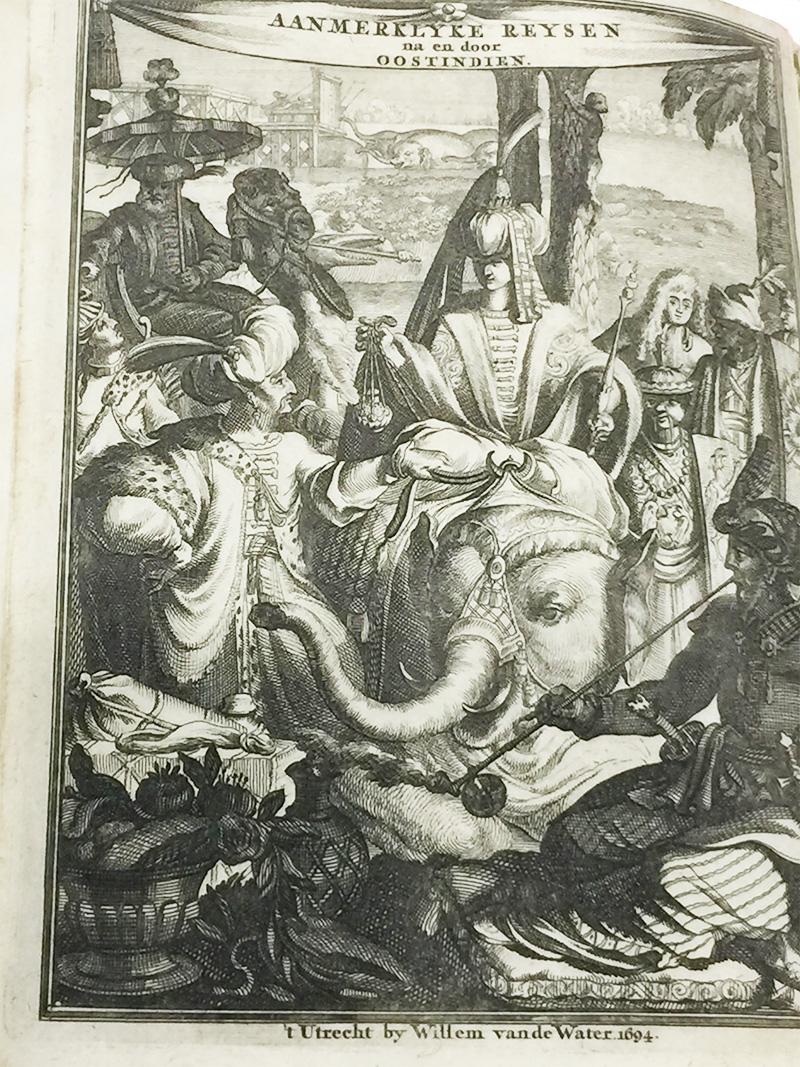 17th Century Dutch Book, Oost-Indien, 1694 by Frikius, Hesse and Schweitzer, Simon de Vries

Dutch translation by Simon de Vries of the accounts of three Germans in service of the Dutch East India Company
Text 