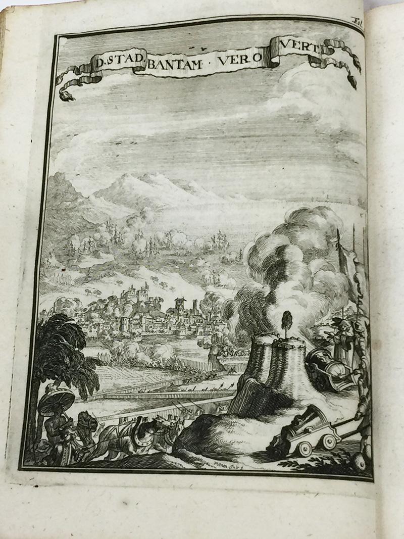 Niederländisches Buch des 17. Jahrhunderts, Oost-Indien, 1694  im Angebot 1