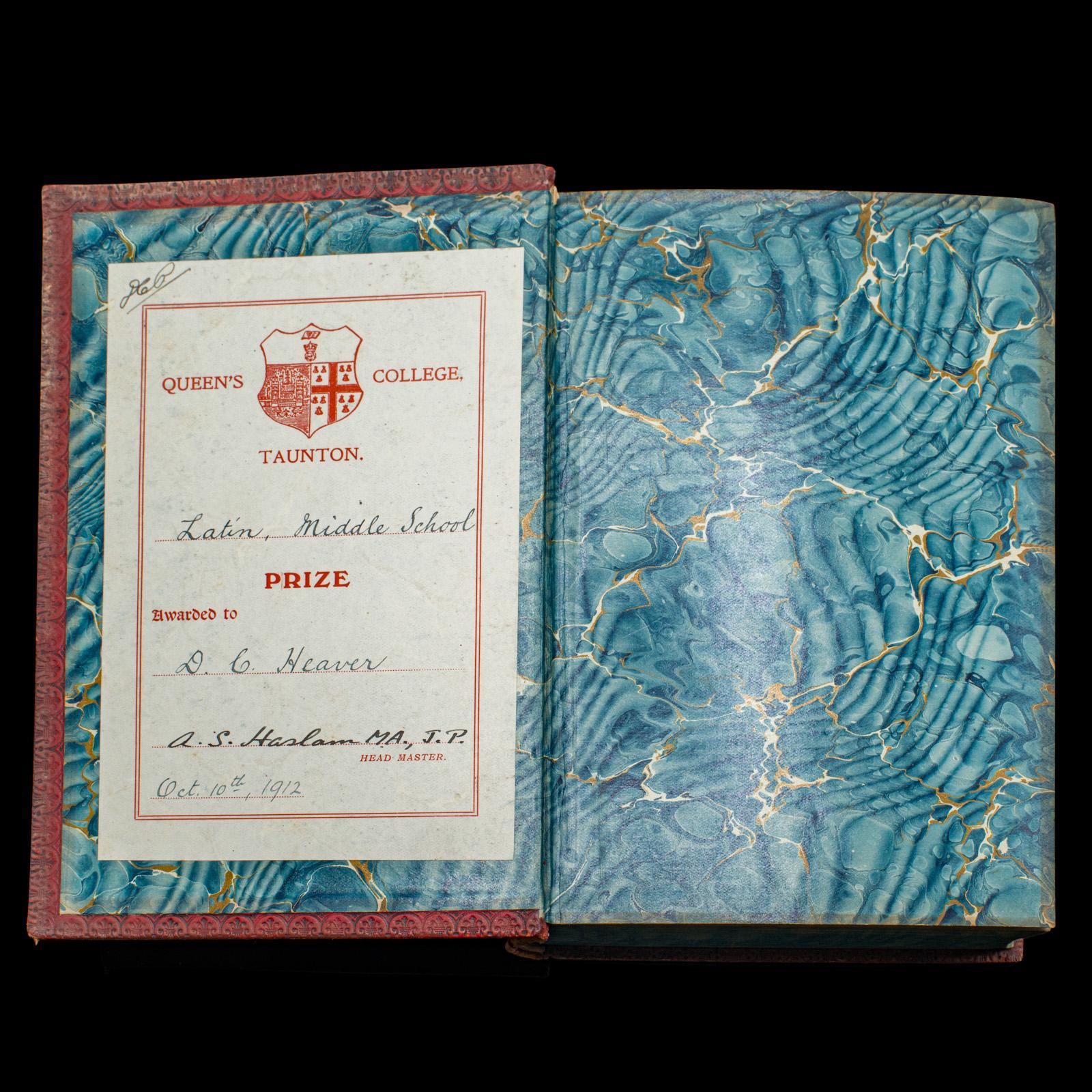 Britannique Livre ancien Pendennis de William Thackeray, Novel, Fiction, Édouardien, C.1908 en vente
