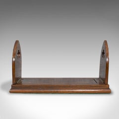 Book Slide, English Rosewood Brass, Bookends, Betjemann, Victorian, circa 1880