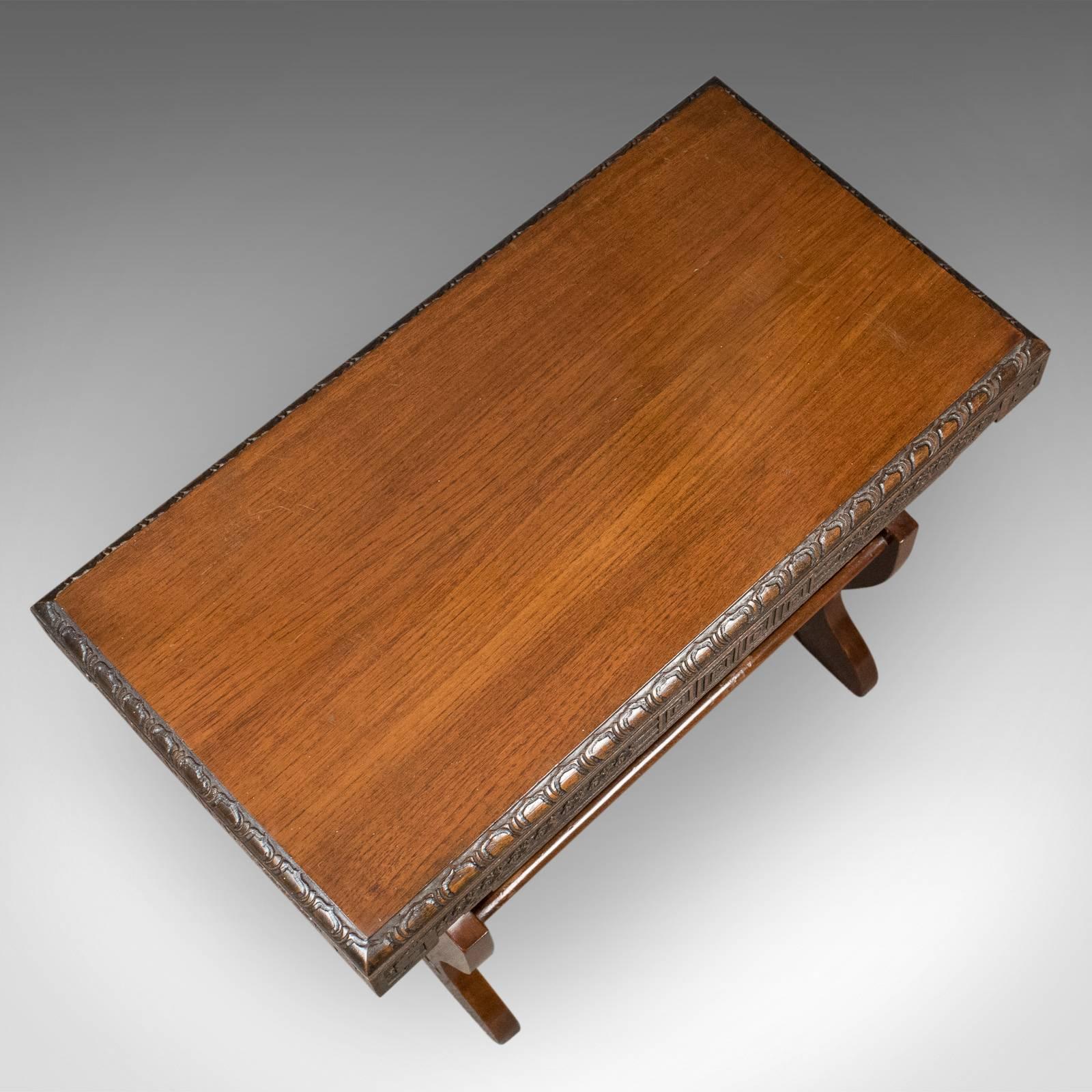 antique book table