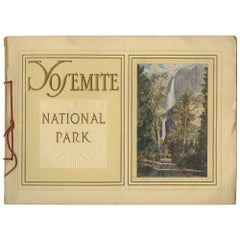 Antique Booklet 'Yosemite National Park' by O.W. Lehmer, 1912