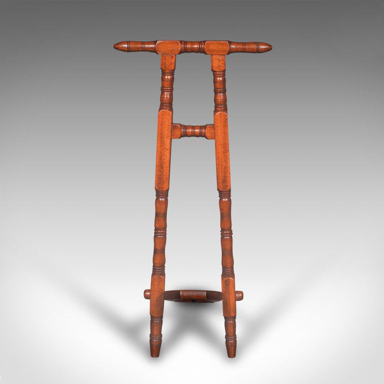 Ancienne Botte Pliante En Bois Jack - Décoration équestre Ou Campagne, Occasion Solide