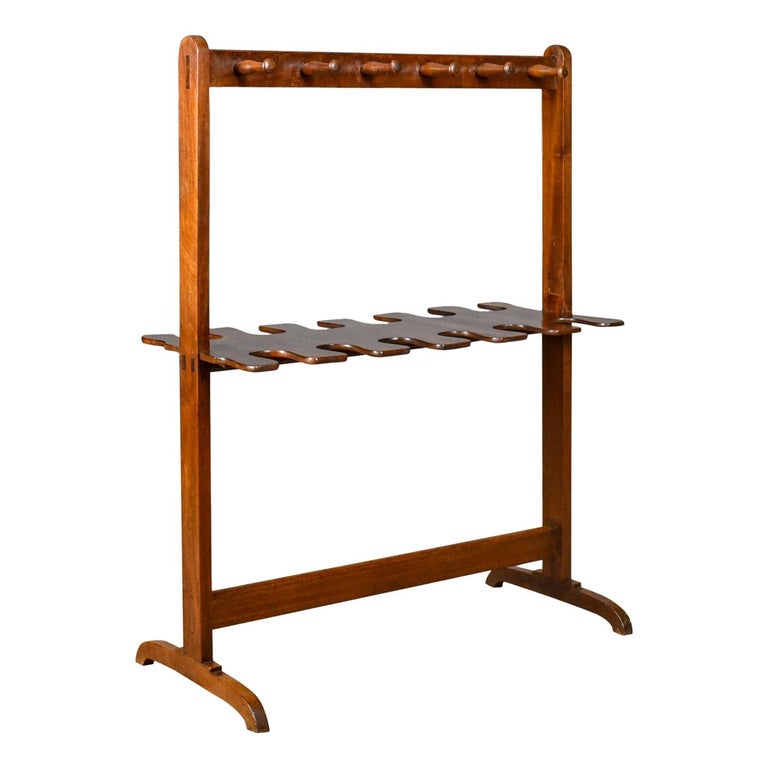 Old Retro Boot Racks Antique, Boot Rack, Welsh, Victorian, Riding Crop Stand, Mahogany ...