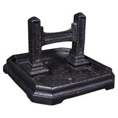 Antique Boot Scraper & Pull, English Cast Iron, Entrance Shoe Cleaner, Victorian