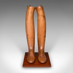 Antique Bootmaker’s Display, English, Beech, Riding Boot Stretcher, Edwardian