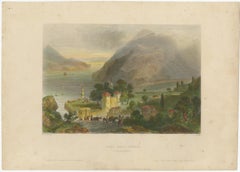 Antique Bosporus View with Beil-Gorod Fort – Bartlett Constantinople, ca.1839