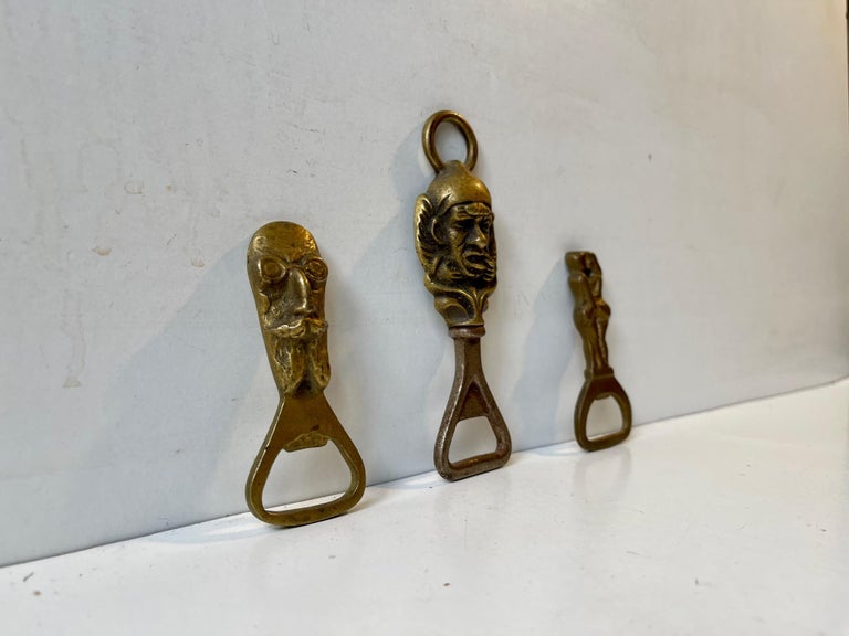Brass Wine and Bottle CAP Opener Putto For Sale at 1stDibs  bruxelles brass  boy figure, 1890s can opener for sale, 1890s tin opener