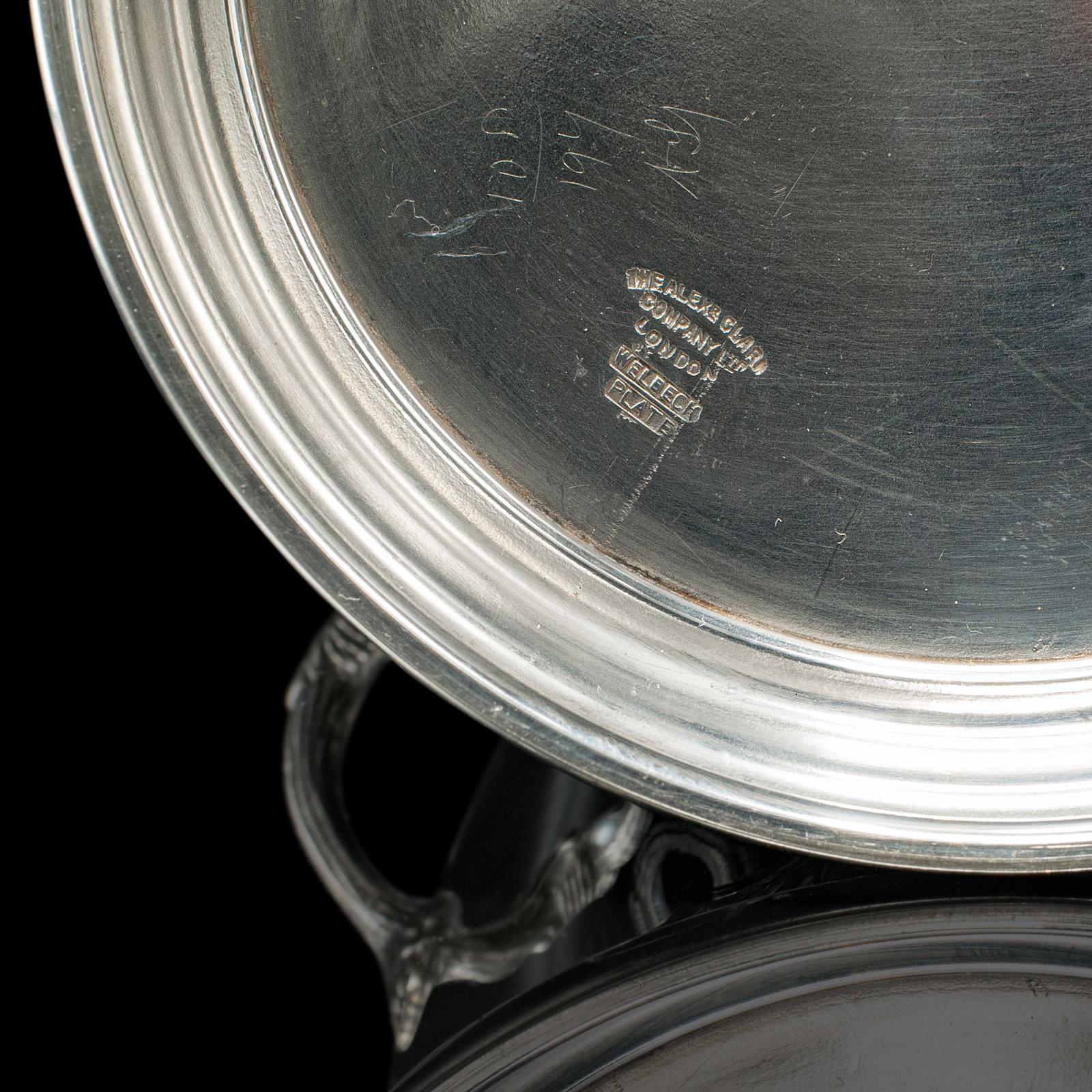 Antique Bottle Cooler, English, Silver Plate, Champagne Magnum Bucket, C.1920 For Sale 6