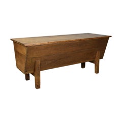 Used Boulangerie Dough Bin, Large, French, Elm, Chest, circa 1800