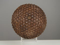 Antique Boule Ball "B", Pétanque, 1880s, France, Craftsmanship