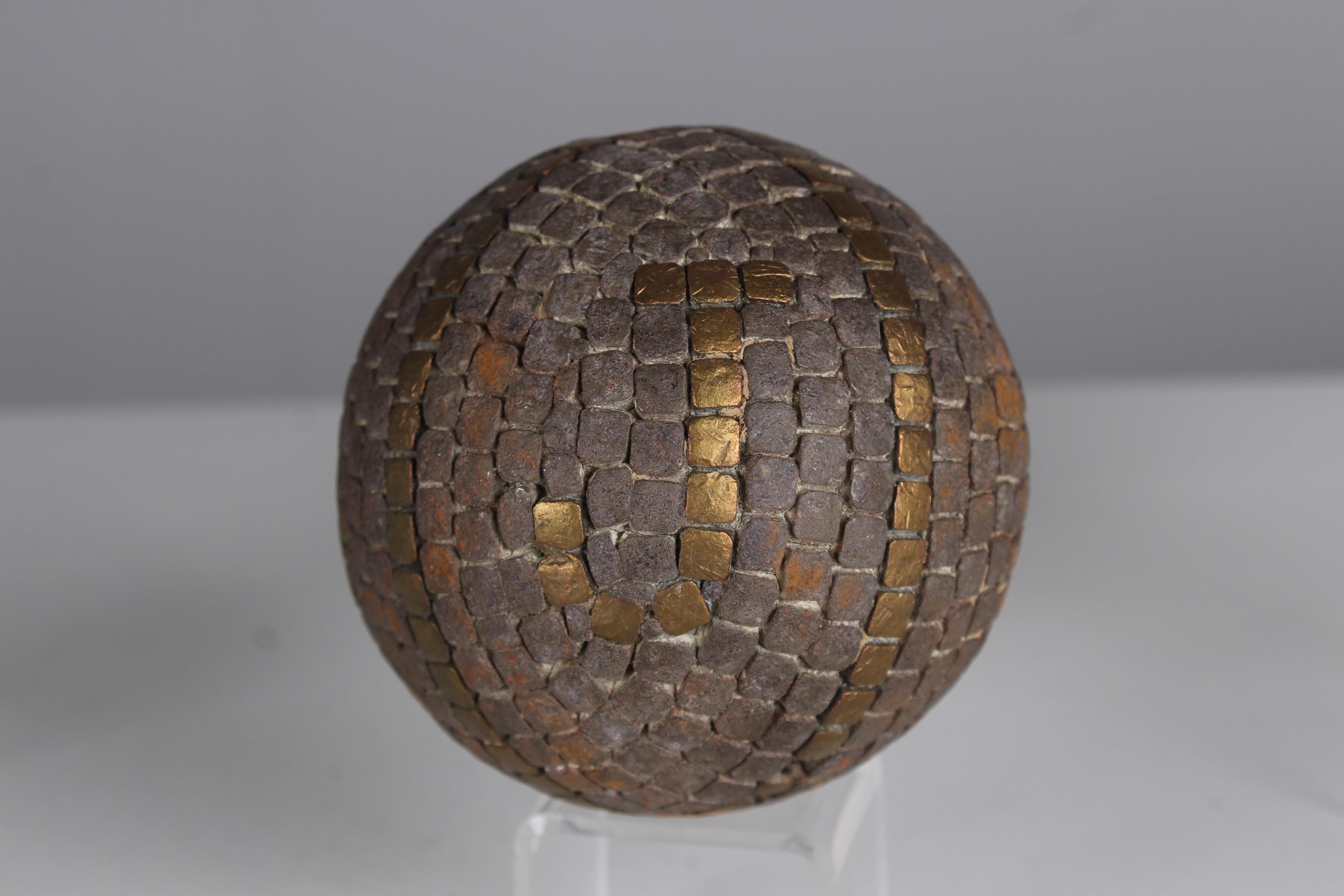 Bola de petanca antigua 