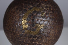 Antique Boule Ball "G", Pétanque, 1880s, France, Craftsmanship