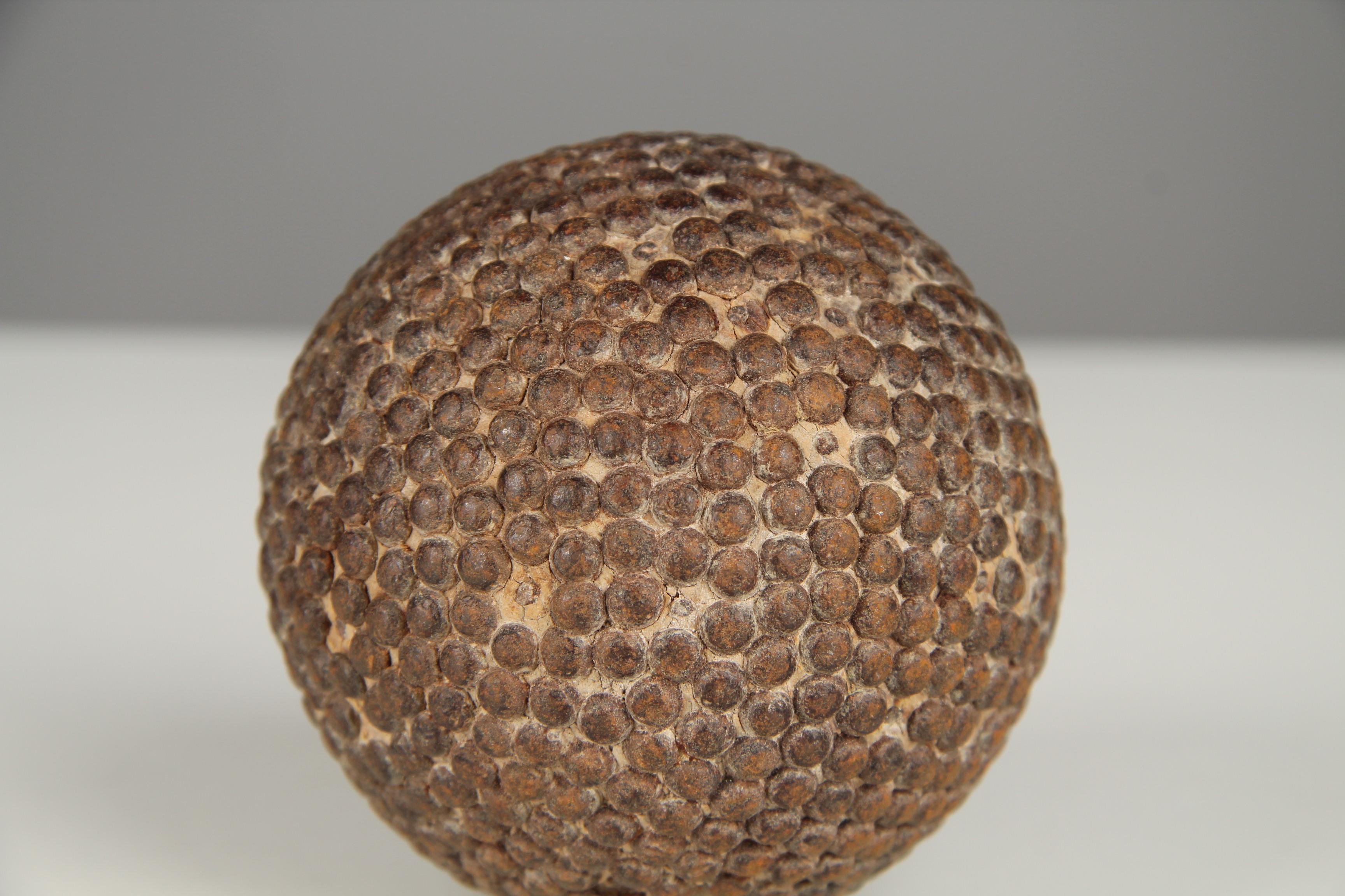French Antique Boule Ball, Pétanque, 1880s, France, Craftsmanship For Sale