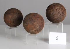 Antique Boule Set, Boule Balls, Pétanque, 1880s, France, Craftsmanship