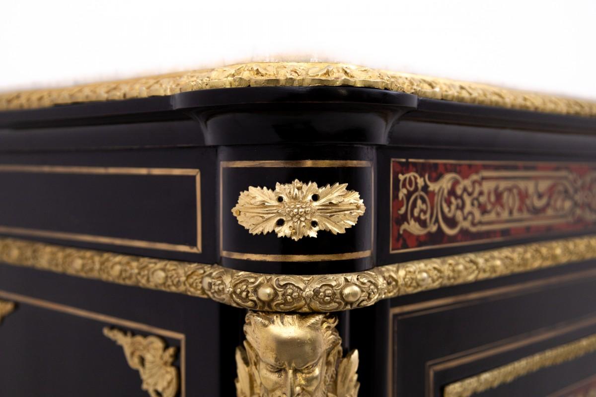 Antica cassettiera Boulle della metà del XIX secolo, Francia. in vendita 1