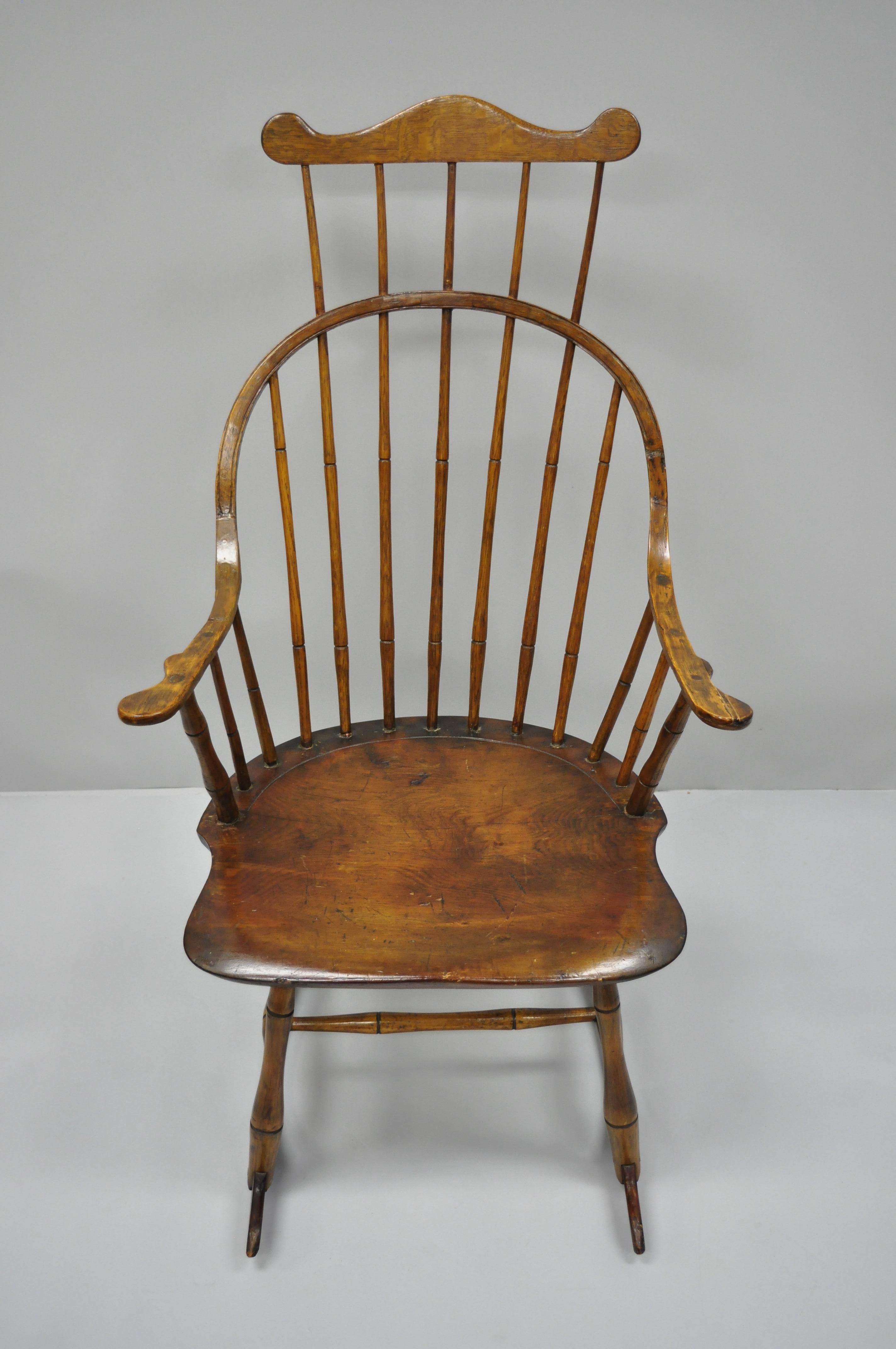 colonial style rocking chair