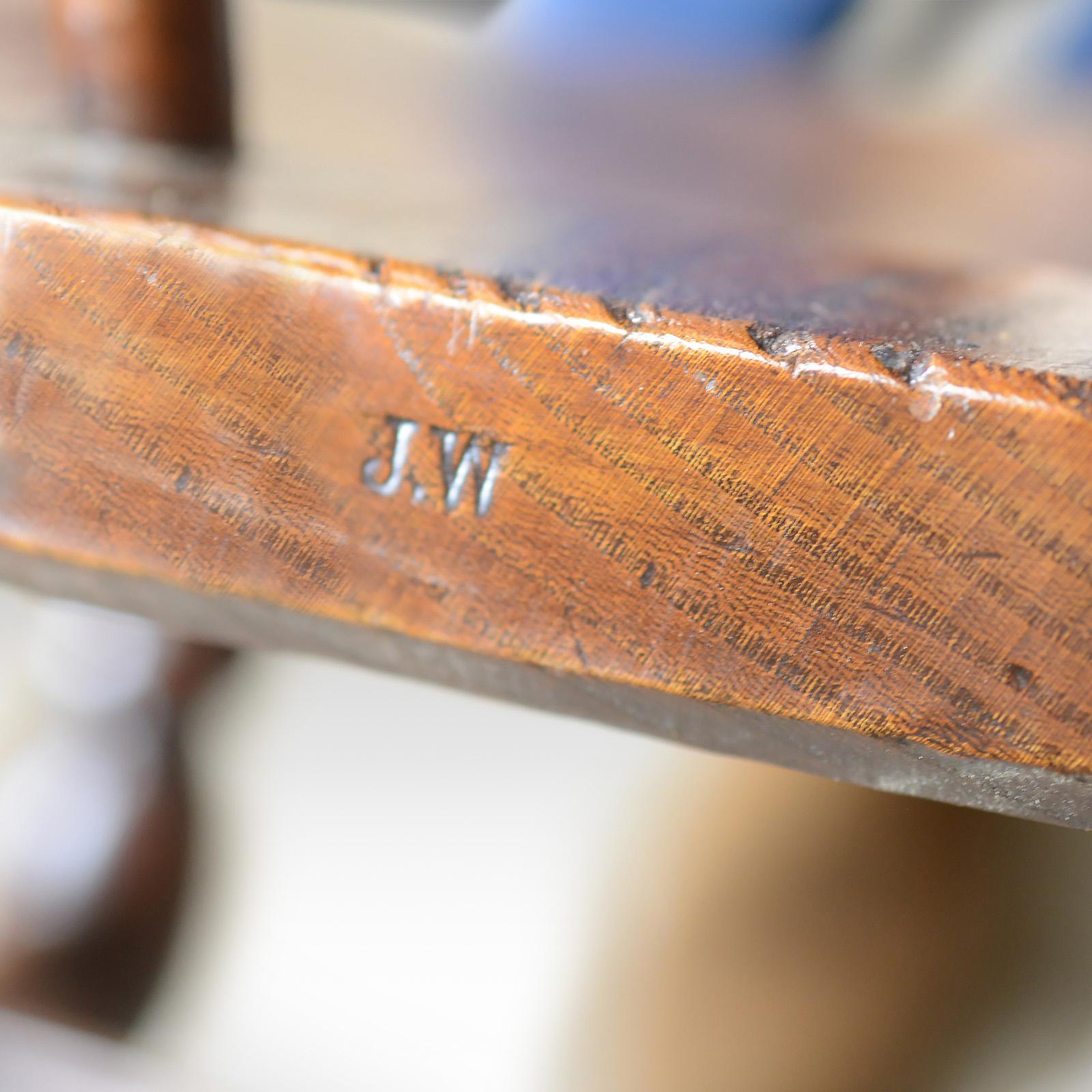 Antiker Bow Chair:: Smokers Captains Englisch Viktorianisch Ulme Windsor:: um 1870 im Angebot 4