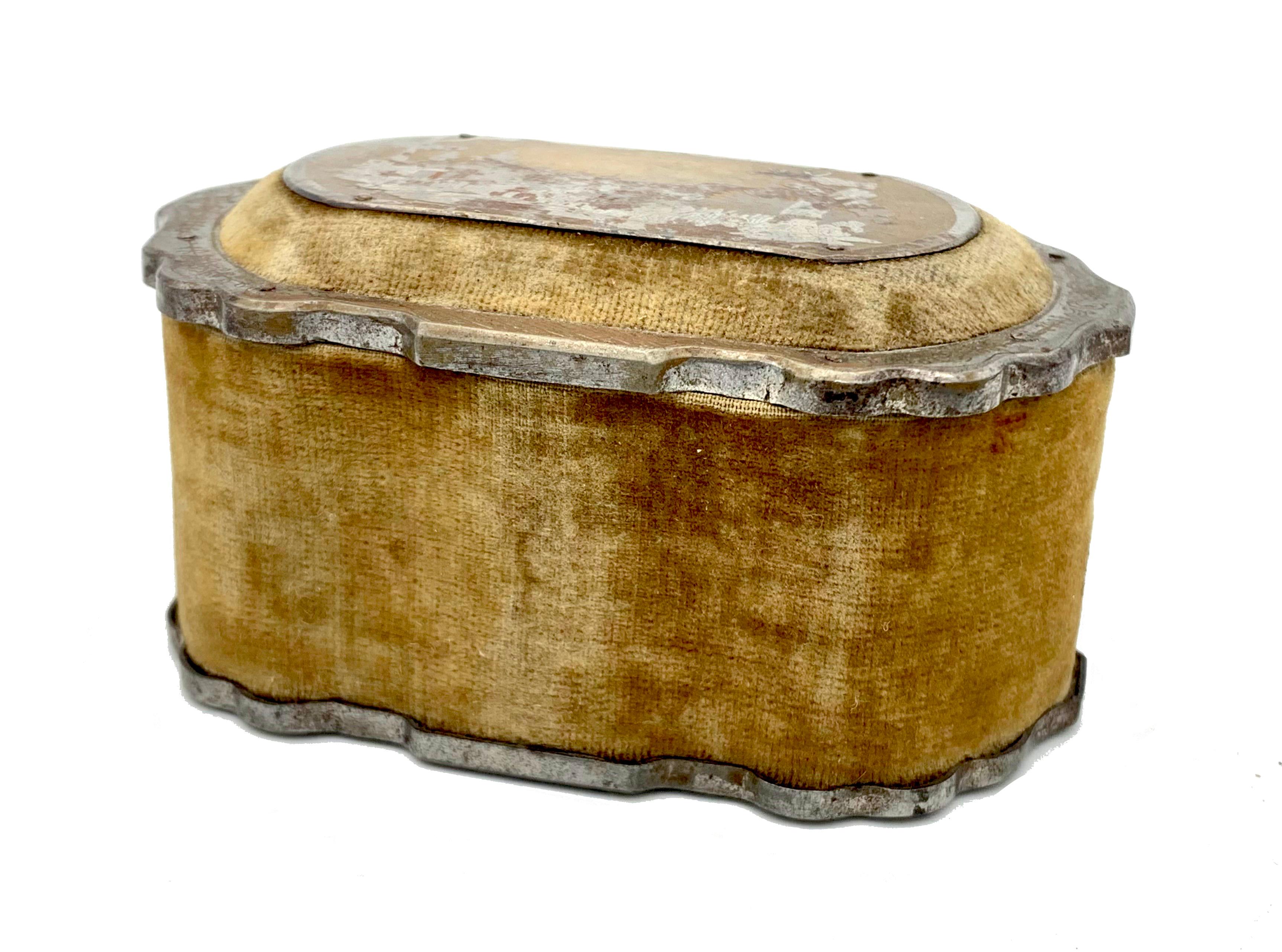 Caja Antigua Perro Token De Fidelidad + Amistad Acero Pulido Terciopelo Cuero en Bueno estado para la venta en Munich, Bavaria