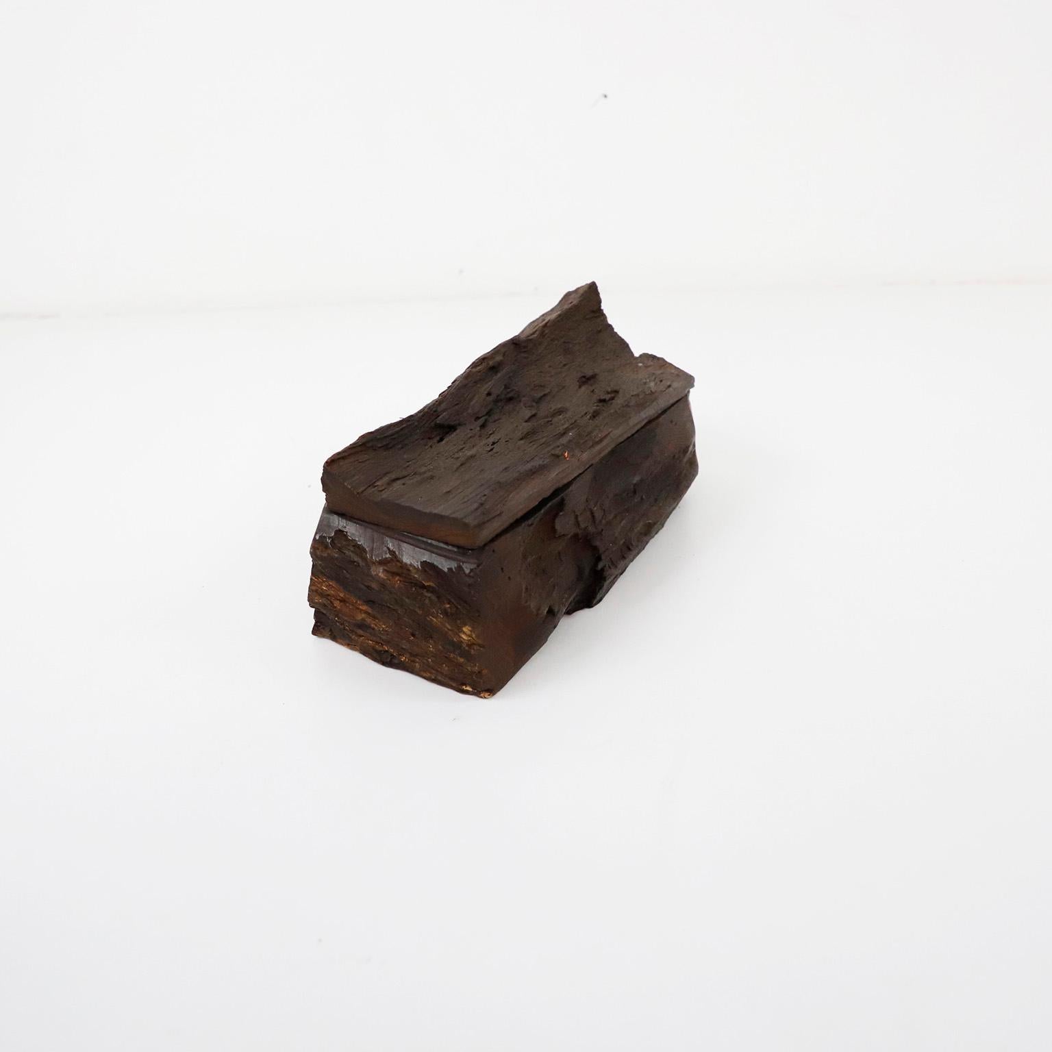 Antike Schachtel aus Palofierro-Holz (Organische Moderne) im Angebot