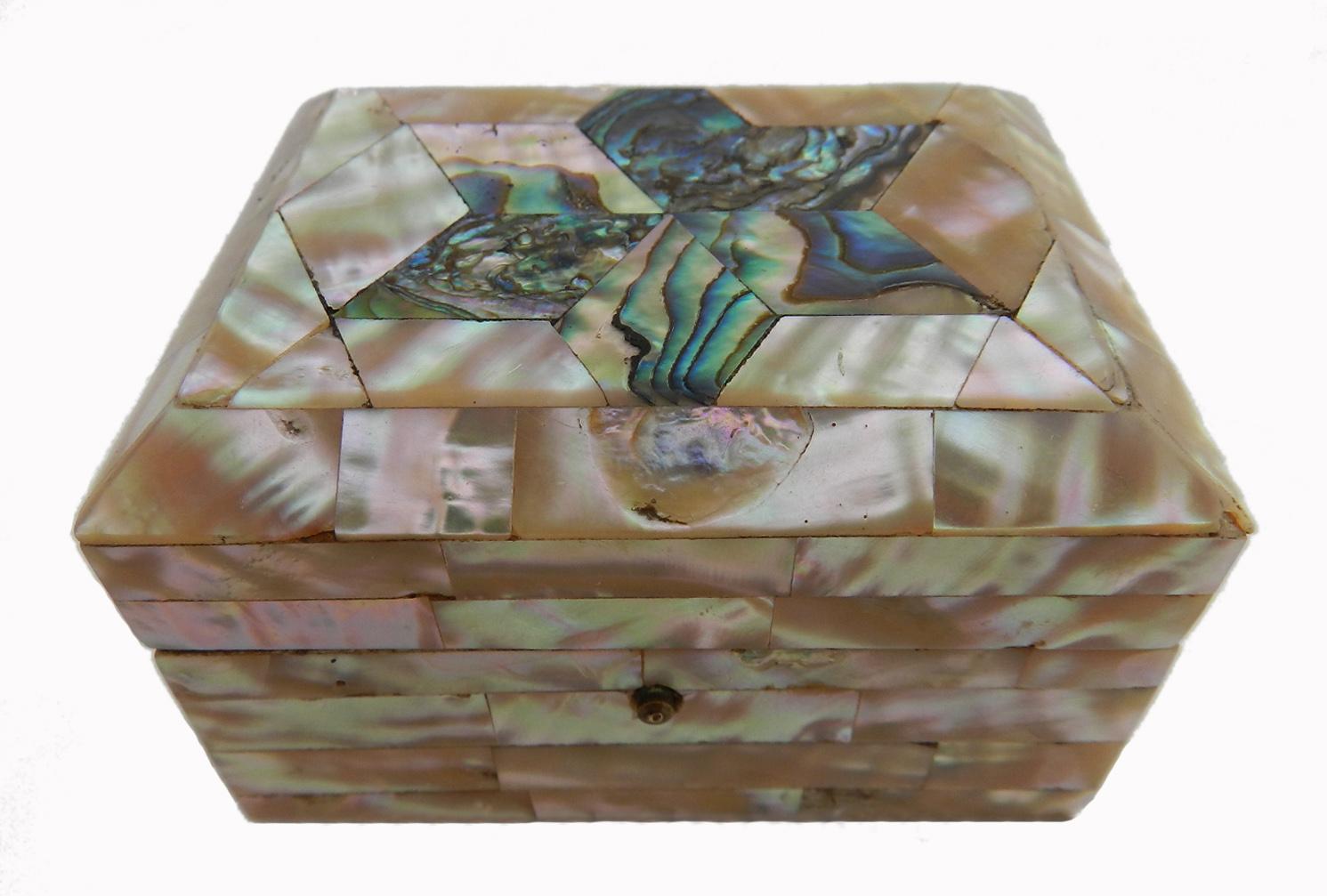 mother of pearl jewellery box