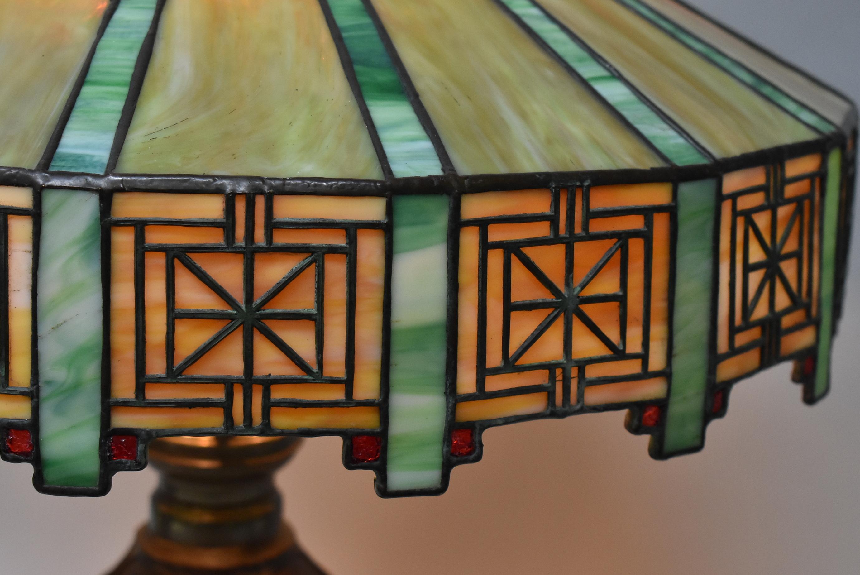 bradley and hubbard lamp