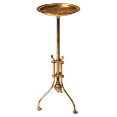 Antique Bradley & Hubbard Charles Parker Style Brass Calling Card Stand C1870