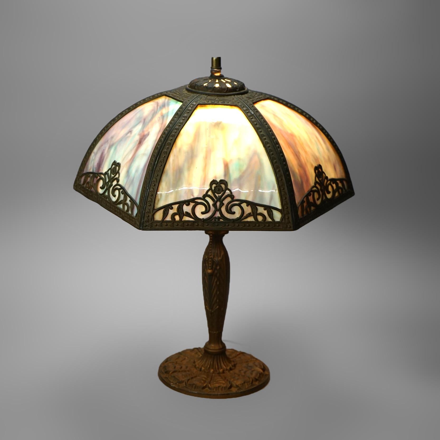 bradley and hubbard lamp