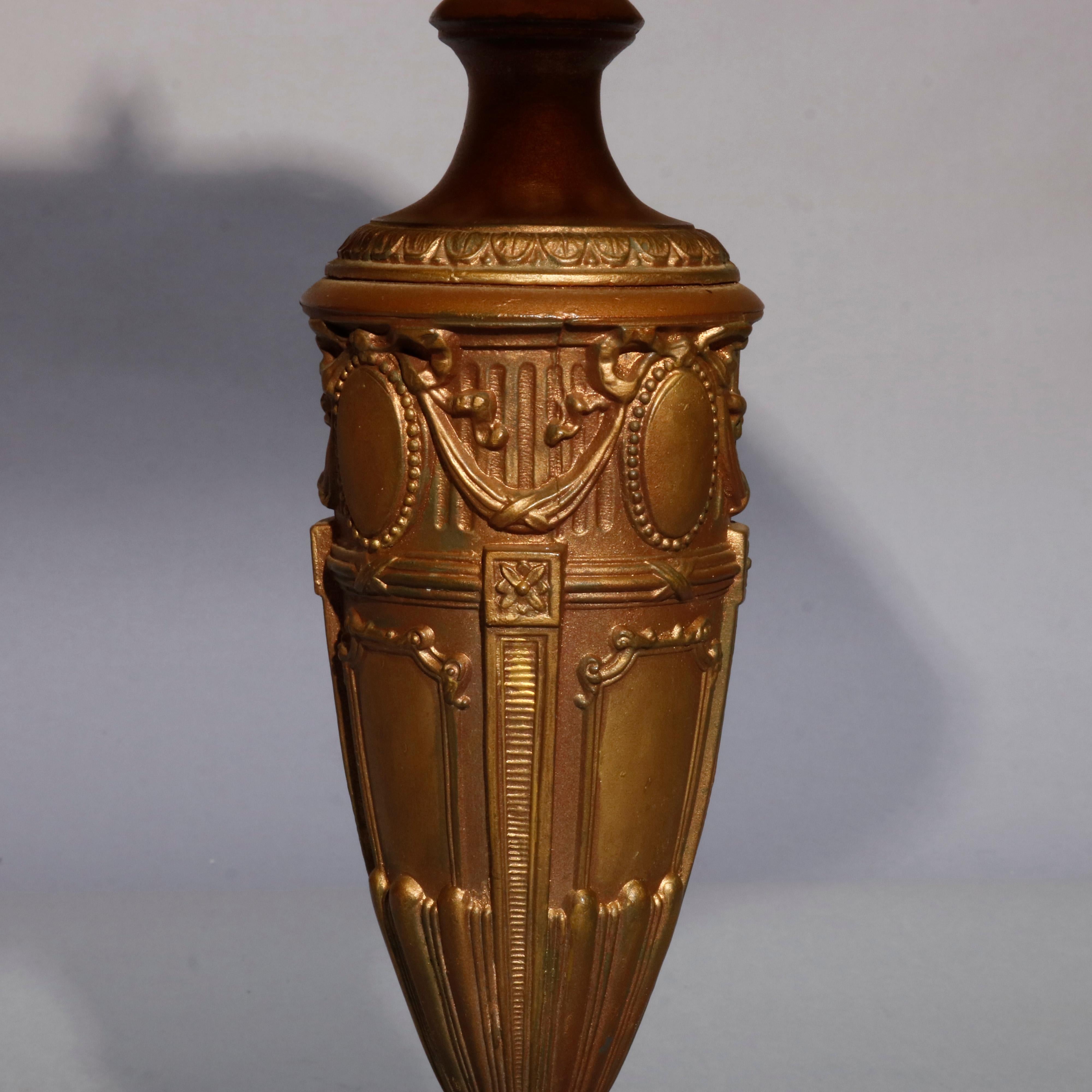 bradley & hubbard oil lamp identification