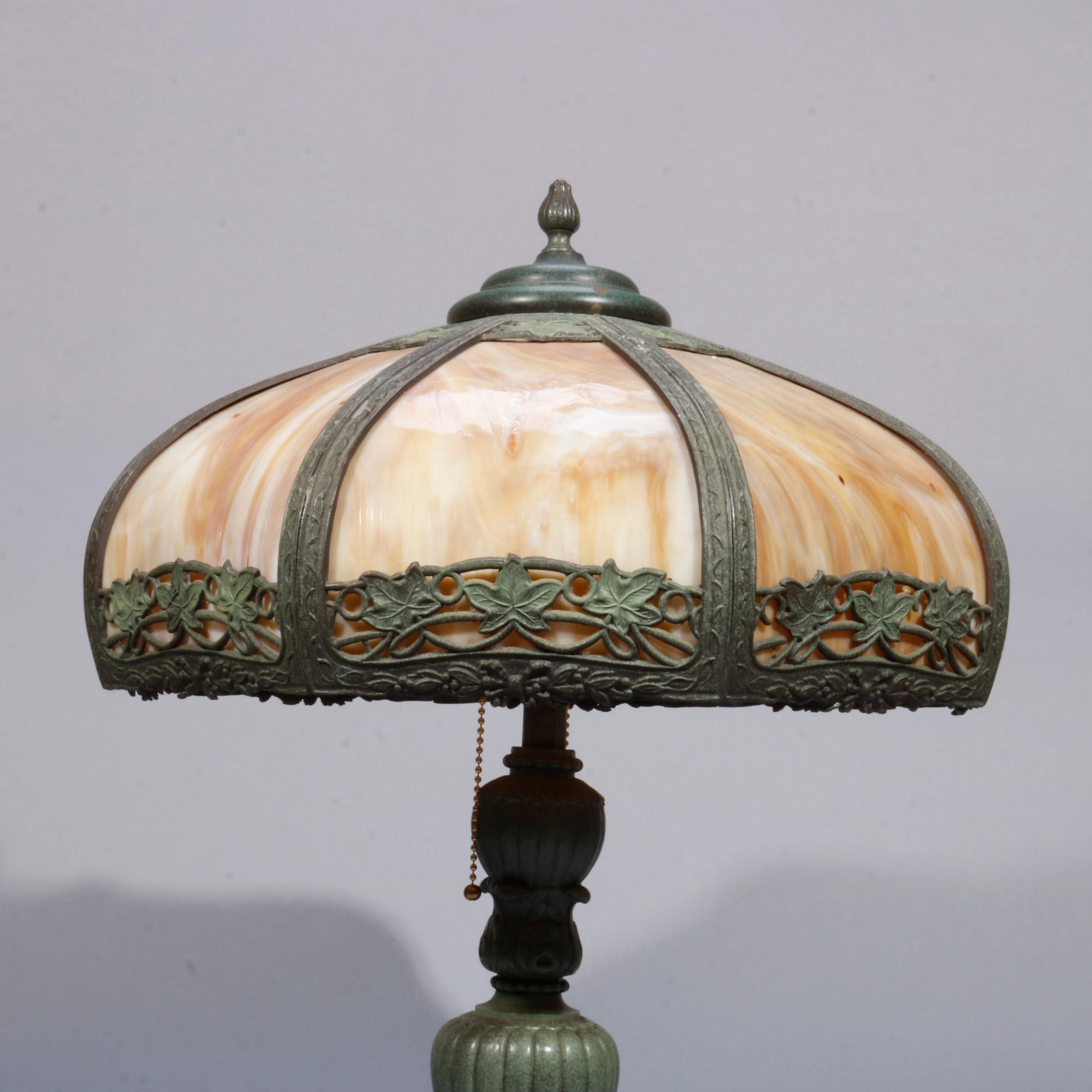 bradley and hubbard table lamp