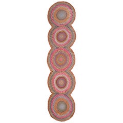 Antique Braided American Rug