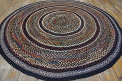 1930s American Braided Rug ( 9'10'' x  9'10'' - 300 x 300 )