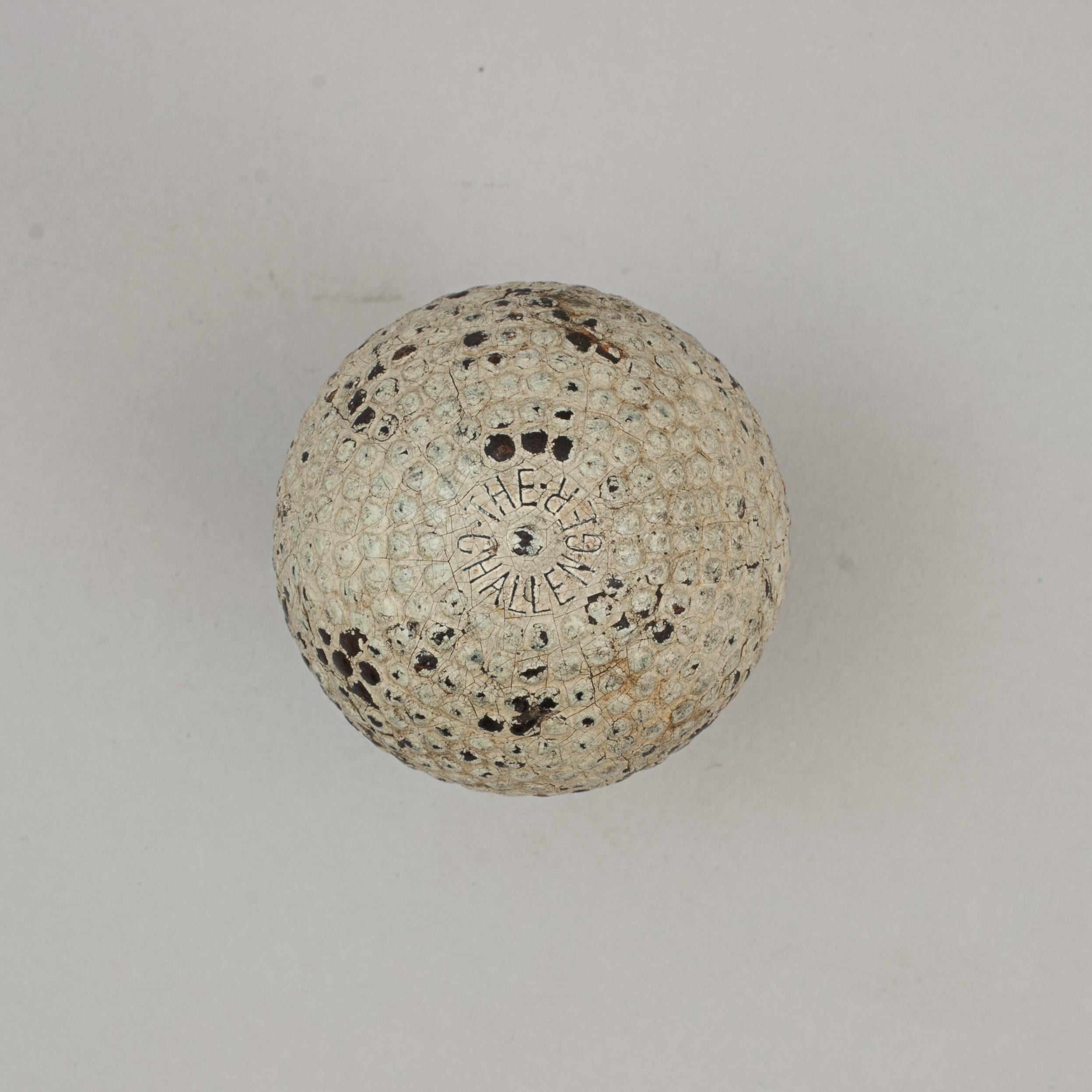 Antique Bramble Pattern Golf Ball For Sale 5