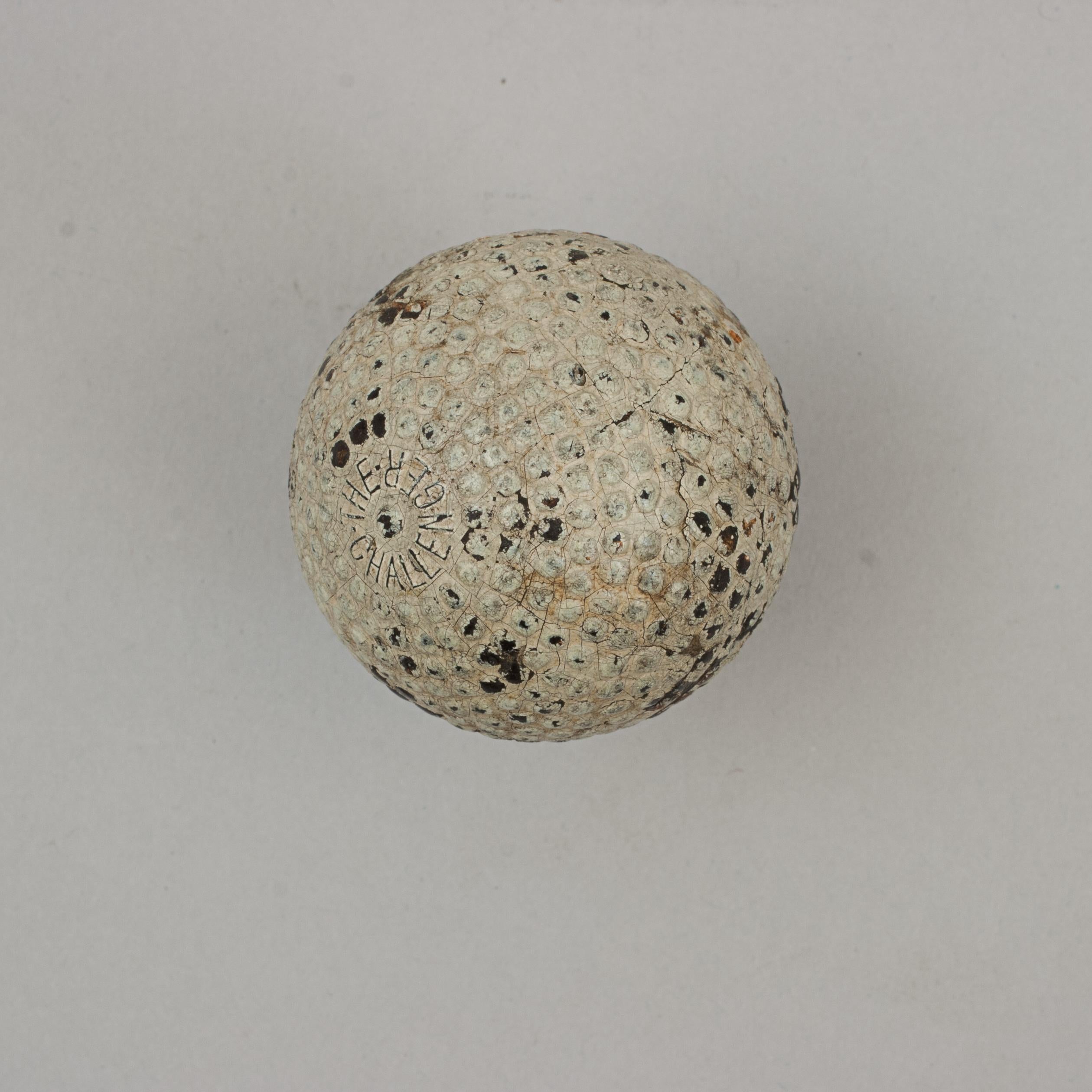 Antique Bramble Pattern Golf Ball For Sale 3
