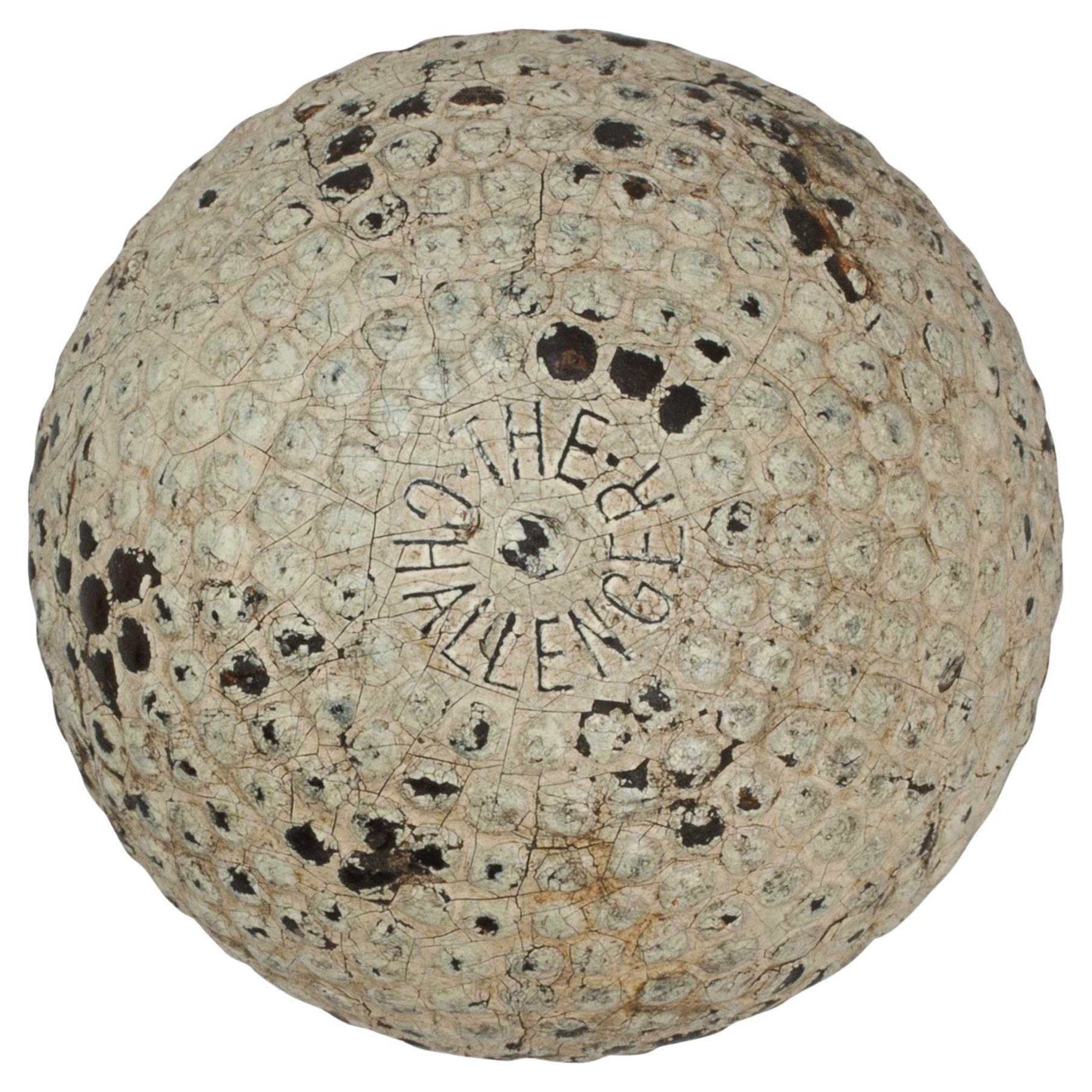 Antiker Golfball mit Bramble-Muster