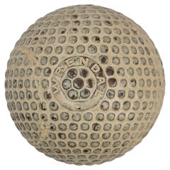 Antiker Wrendal-Golfball mit Bramble-Muster