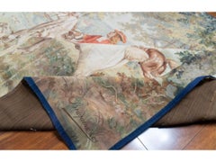 Antique Braquenie French Tapestry
