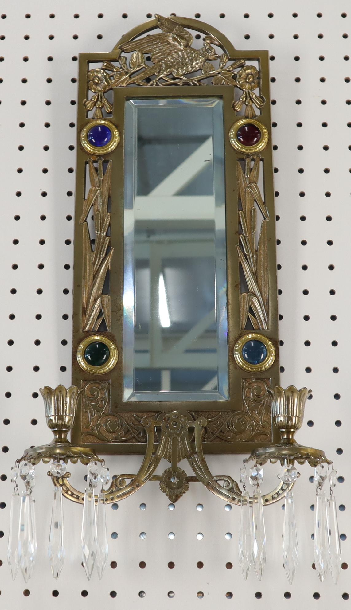 antique mirror sconce