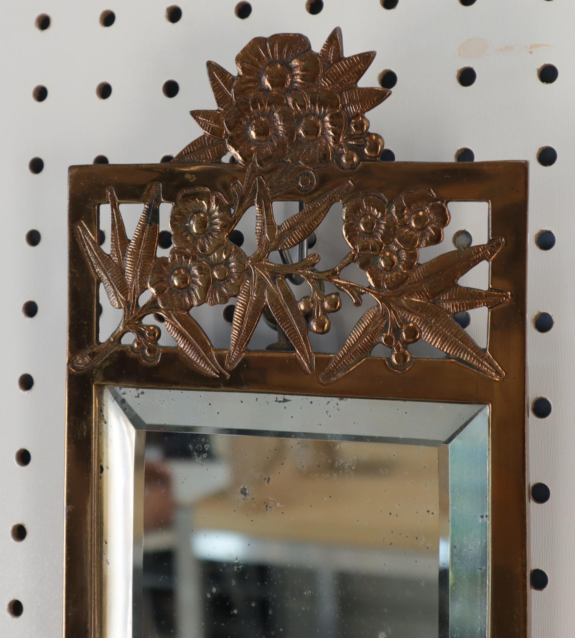 antique brass wall mirrors