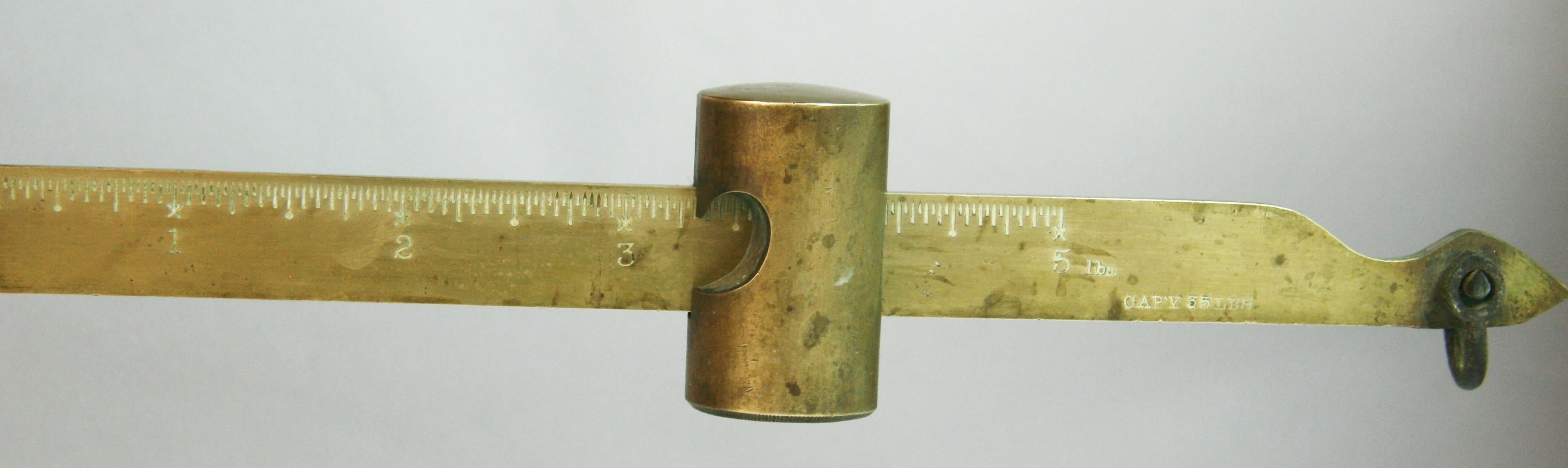 Ancienne écaille de jardinière/ Jardinière en laiton et fonte de Fairbanks en vente 10