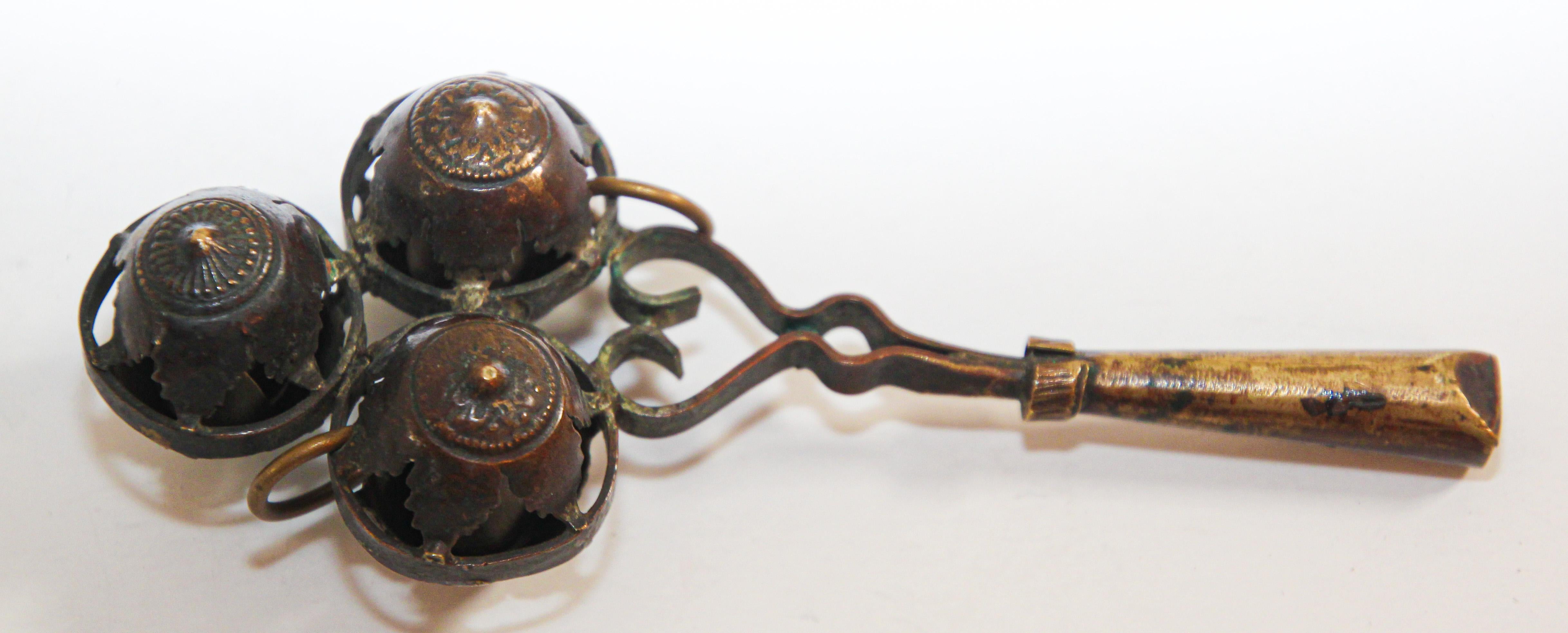 vintage baby rattle