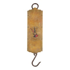 Antique Brass Balance Milk Scale c.1920